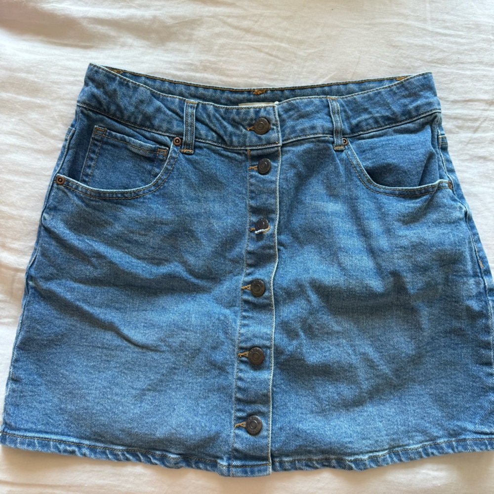 Jean skirt! Worn once.